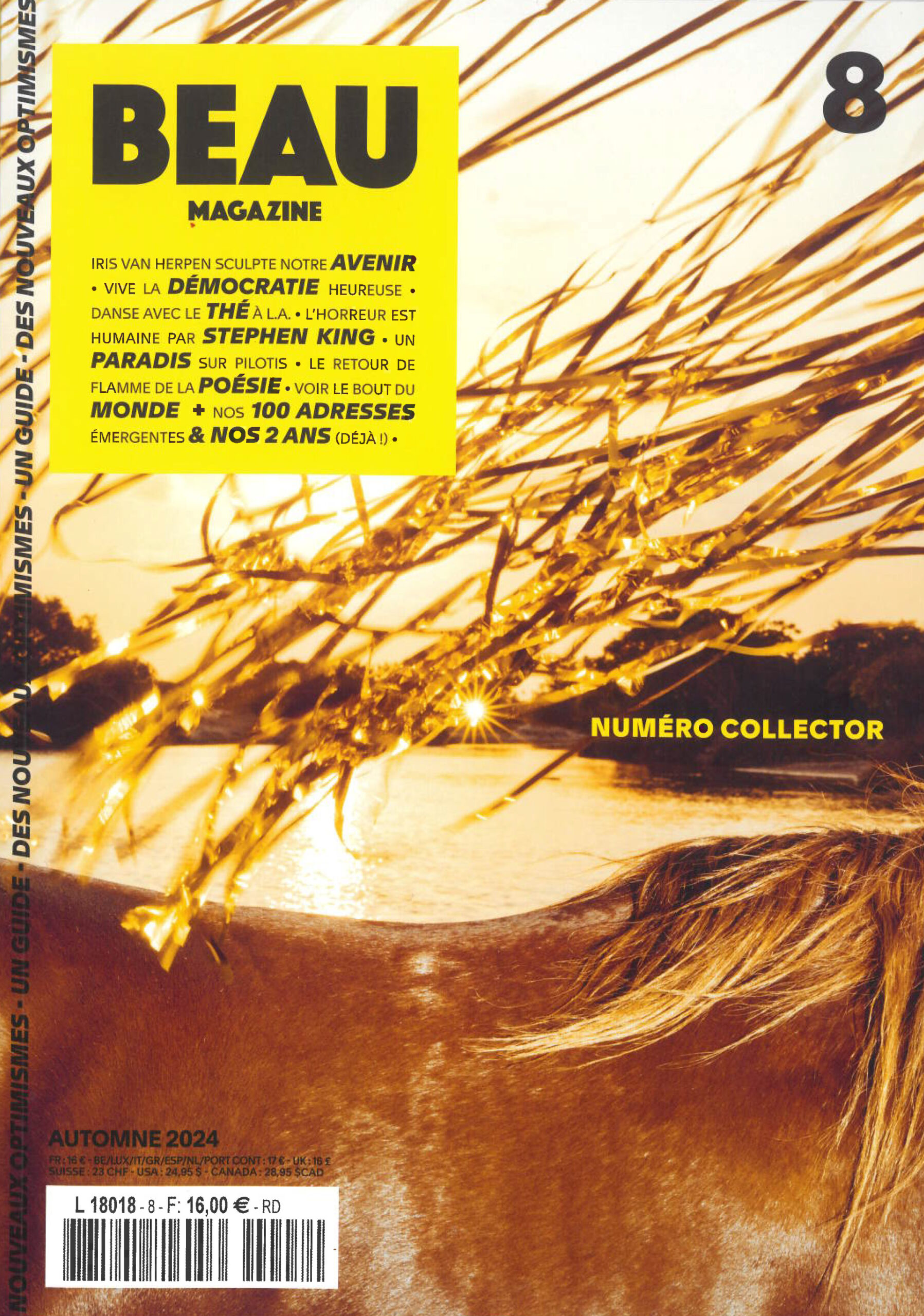 BEAU Magazine — Couverture ou page de la publication